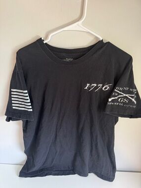 Grunt Style Black 1776 Short-Sleeve Graphic Tee